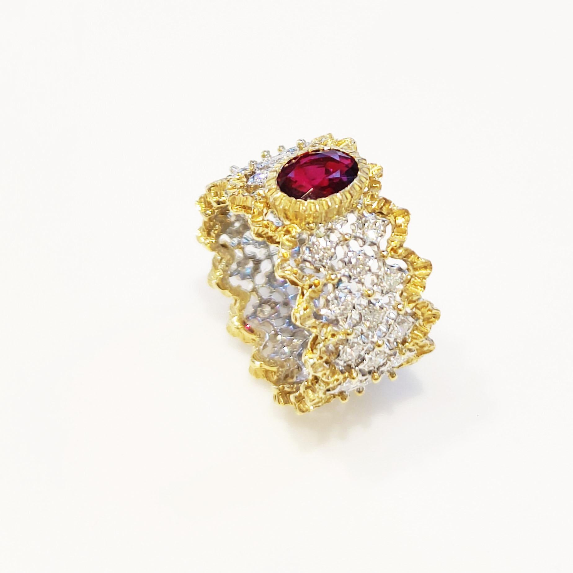 buccellati rombi ring
