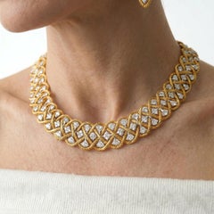 Buccellati Étoilée 18K Gold Lily Link High Jewelry Necklace