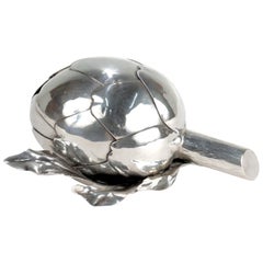 Buccellati - Briquet de table figuratif en argent Artichoke .800