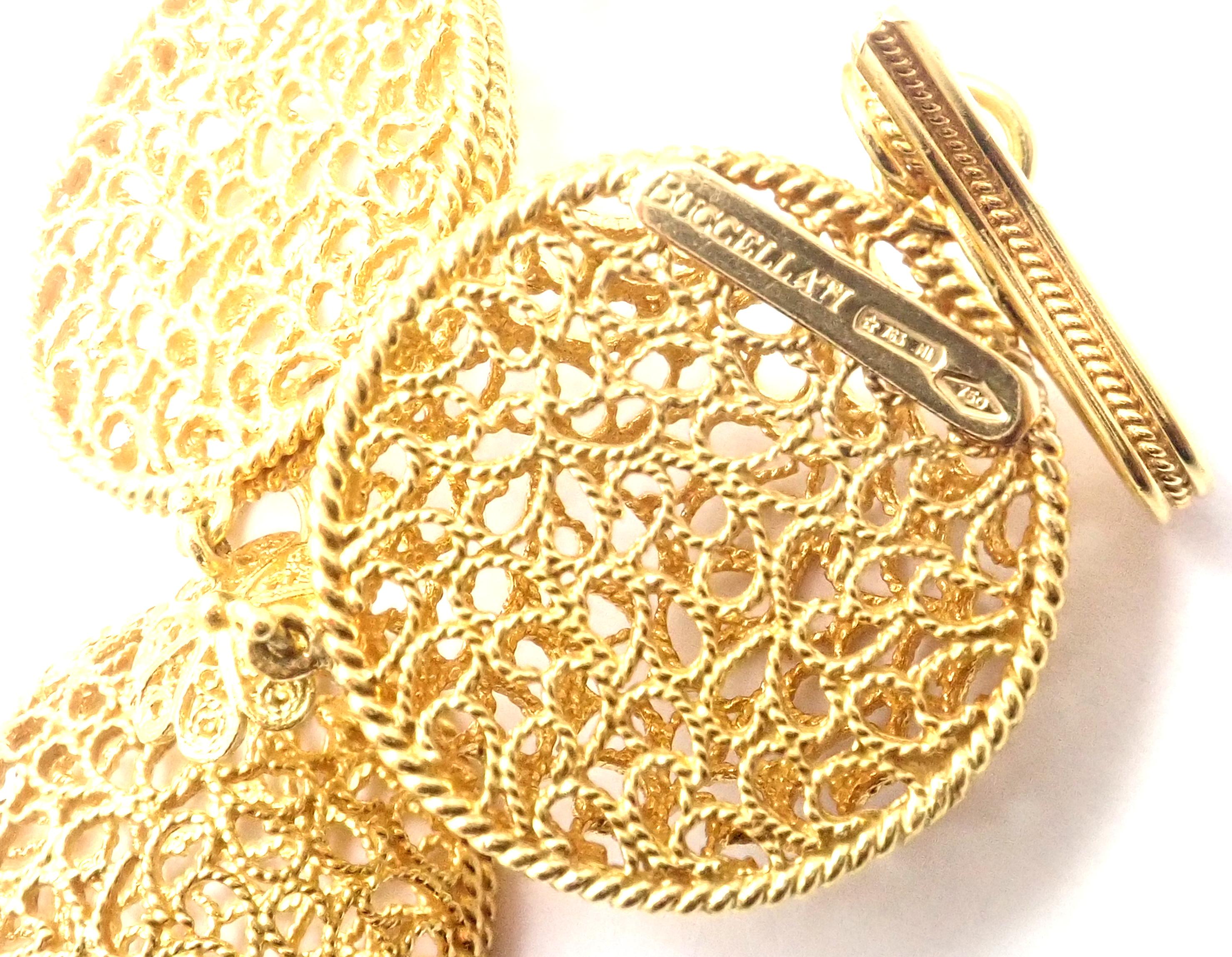 Buccellati Filidoro Yellow Gold Link Necklace 1