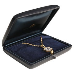 Buccellati Floral Diamond (Approx 0.20-Carats) Necklace, 18K Yellow Gold