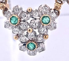 Collana Buccellati Garland Smeraldi e Diamanti 18K