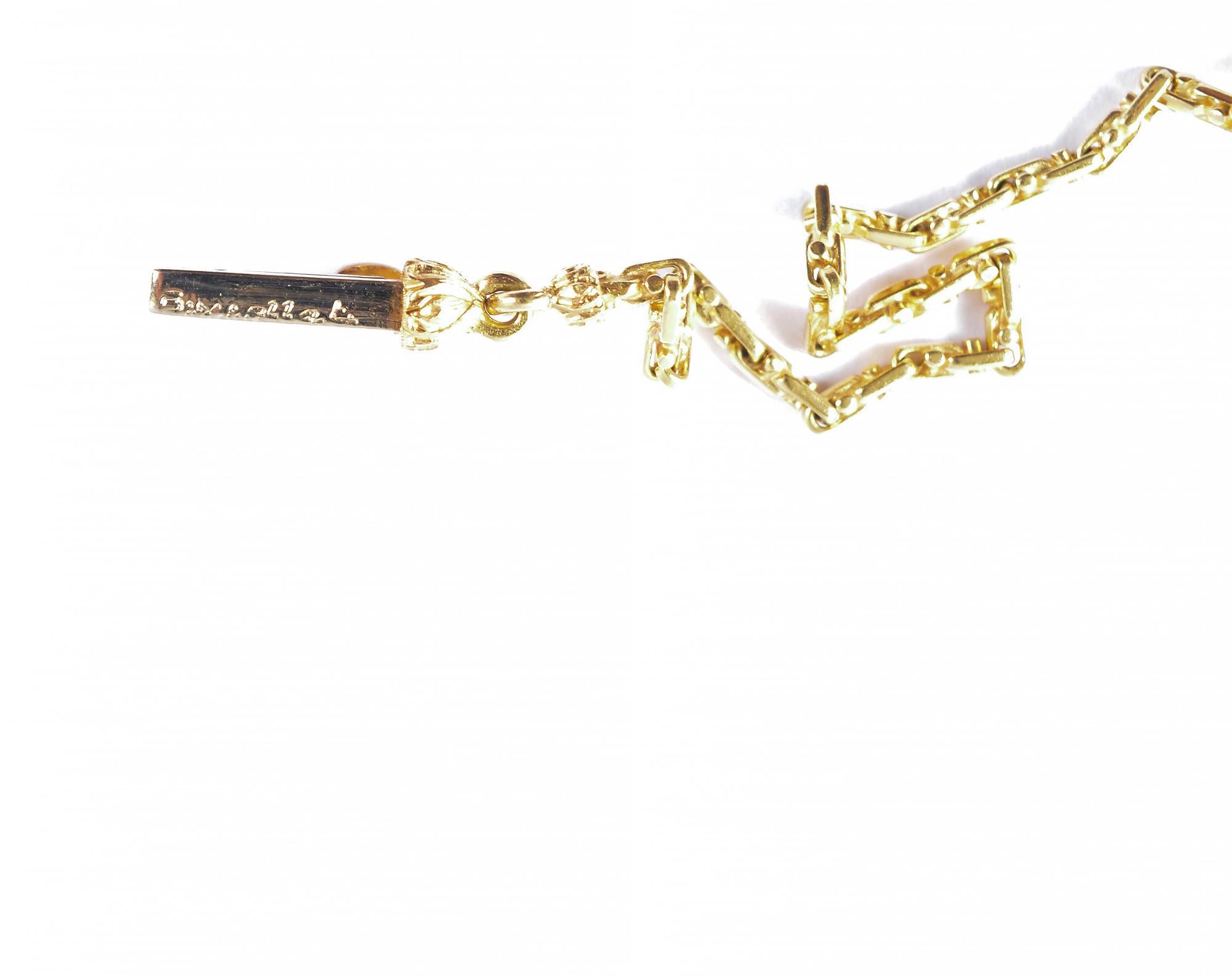 Women's or Men's Buccellati Gold and Diamond Pendant Necklace