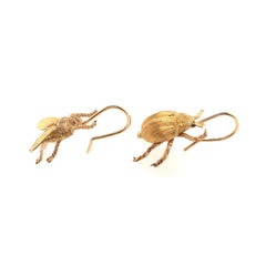 Buccellati Gold Bug Earrings