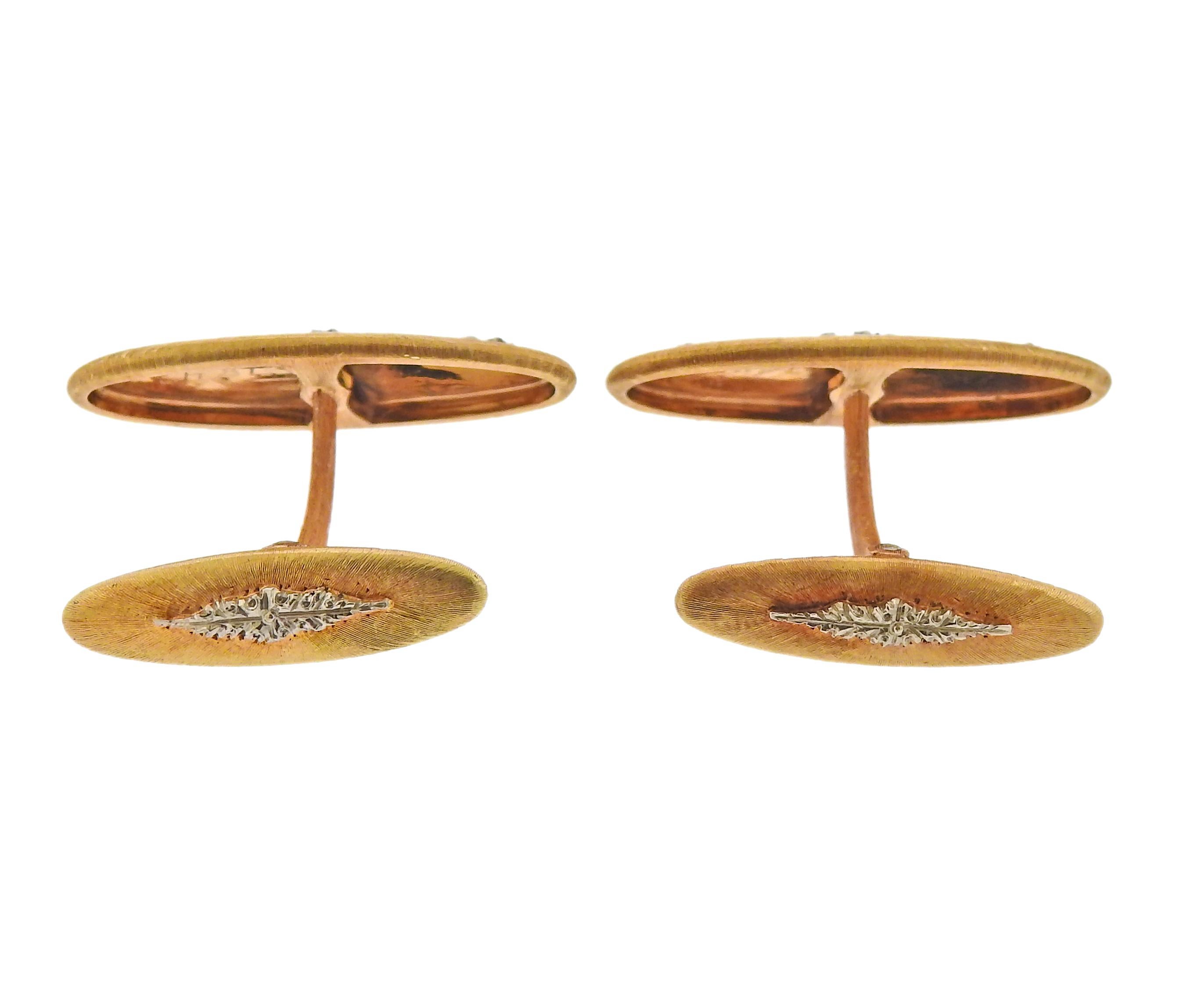 buccellati cufflinks