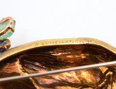 Buccellati Gold Monkey Brooch