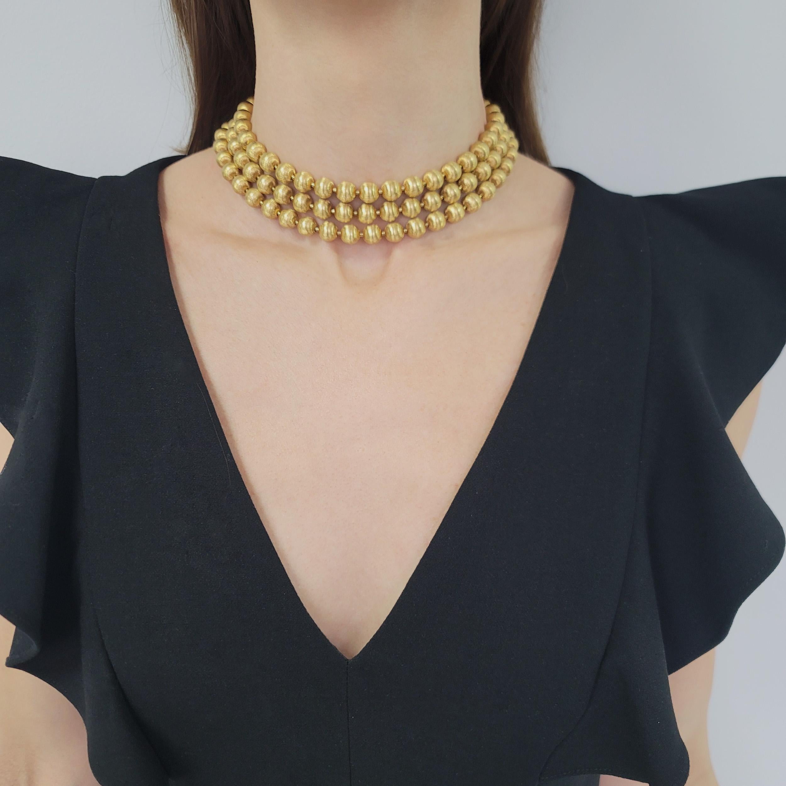 Buccellati Gold Necklace For Sale 7