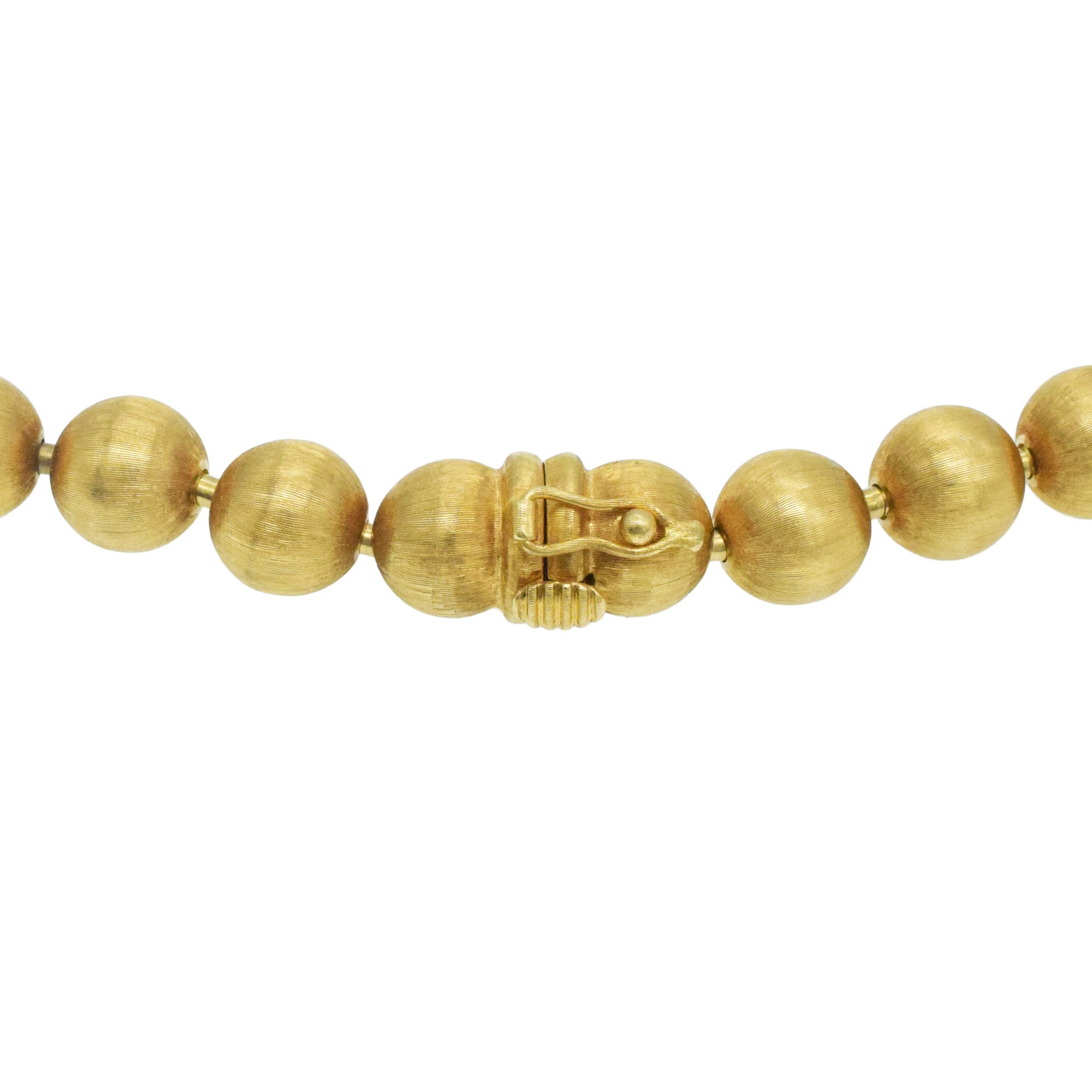 Buccellati Gold Necklace For Sale 12