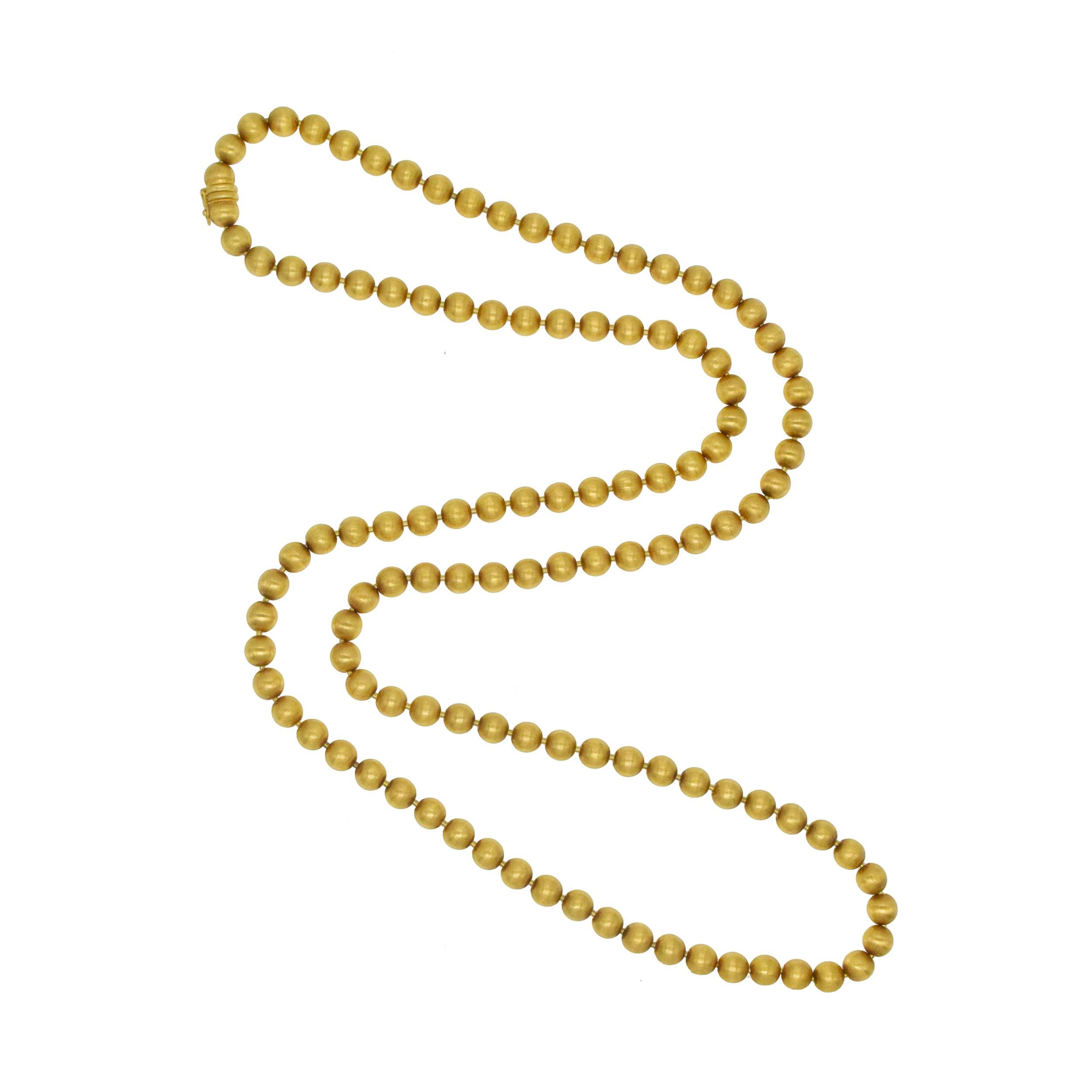Buccellati Gold Necklace For Sale 1