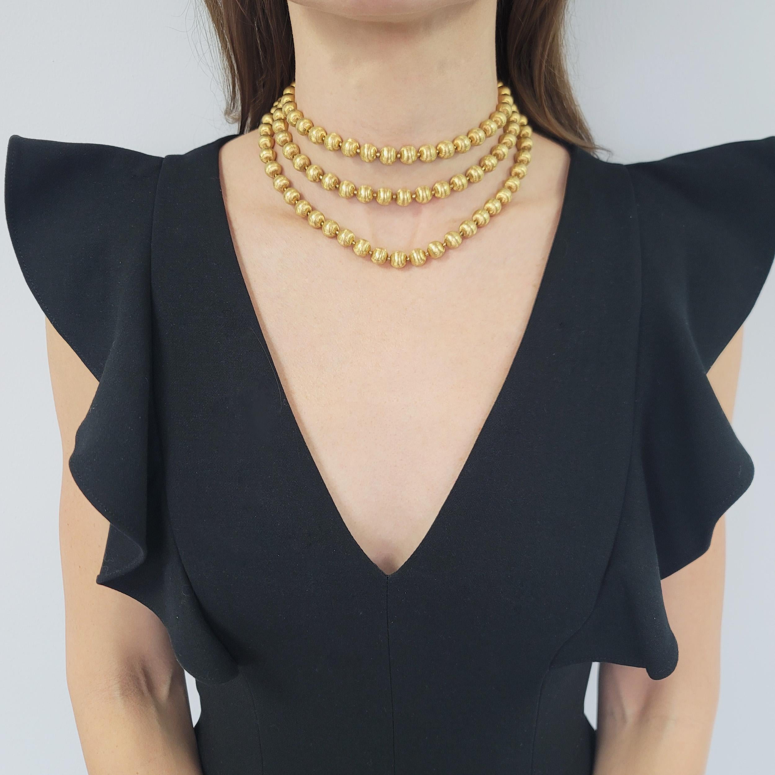 Buccellati Gold Necklace For Sale 4