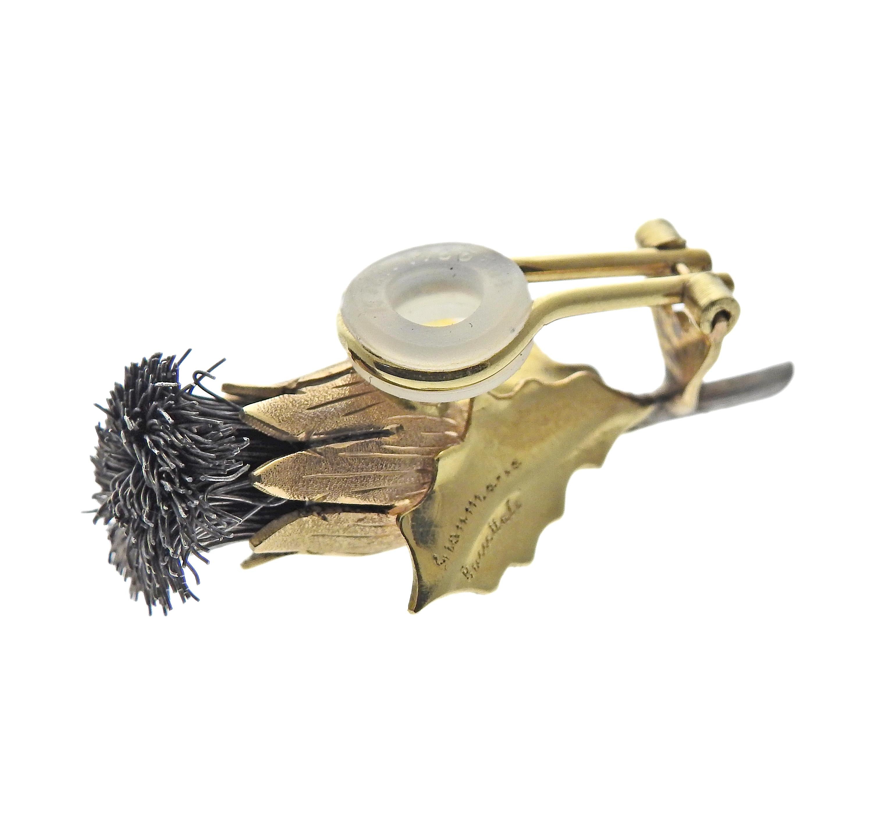 distel silberne blätter