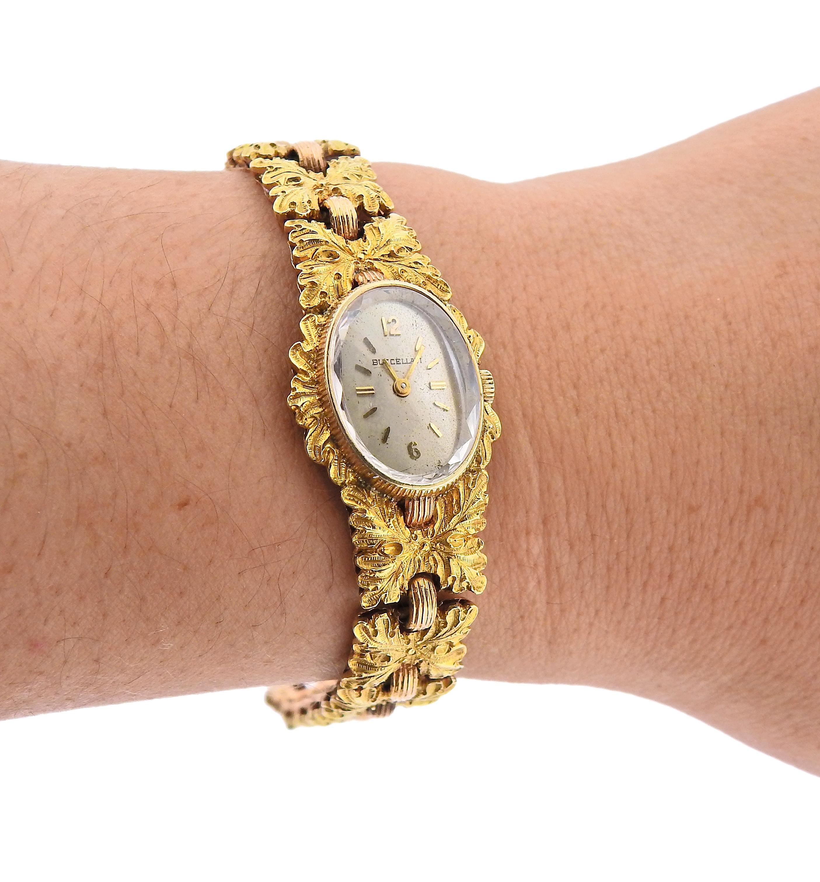 Buccellati Gold Watch Bracelet 1