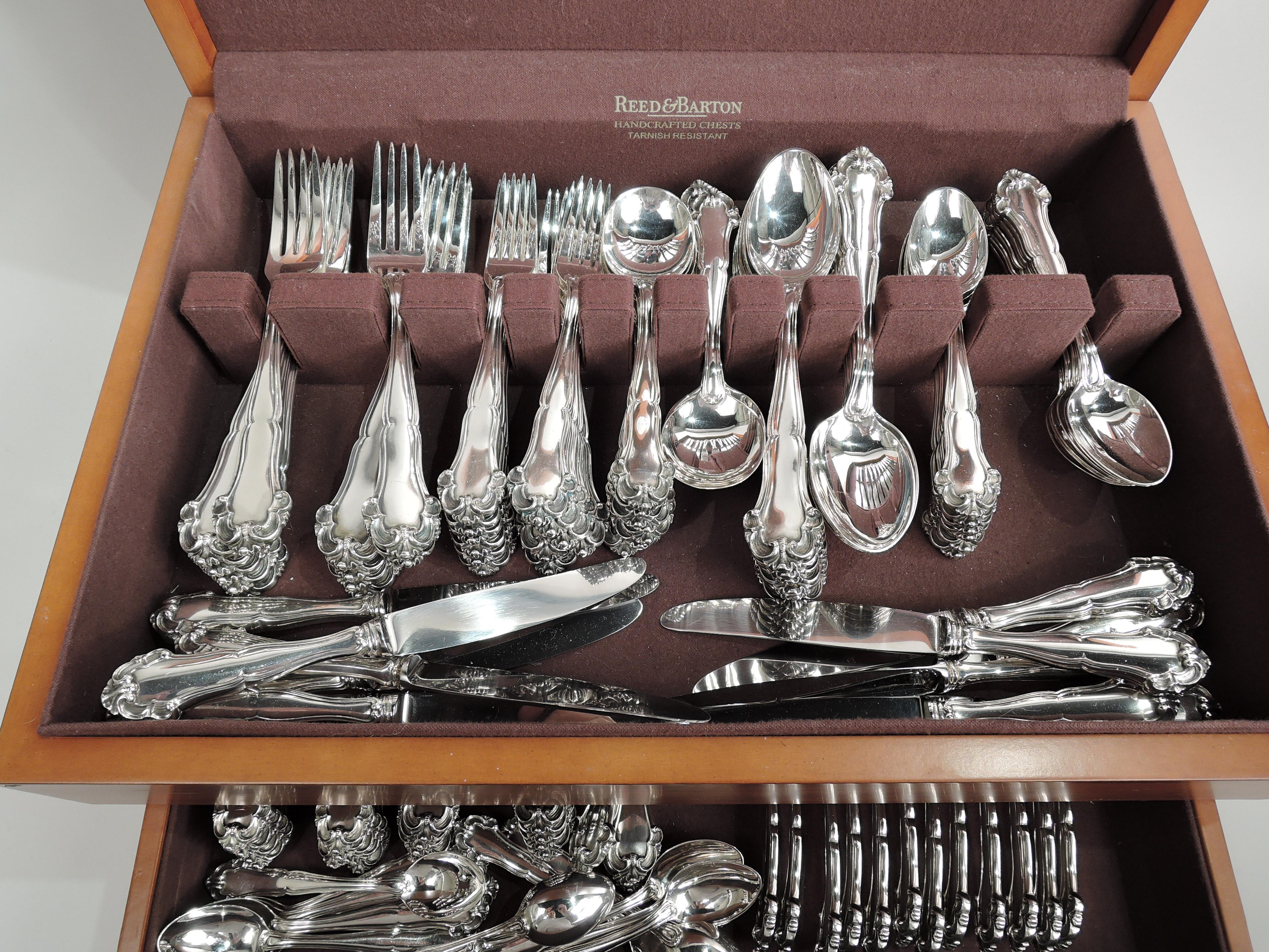 Buccellati Grande Imperiale Dinner & Lunch Set for 12 with 168 Pieces 3