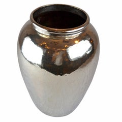 Buccellati Hammered Silver Vase