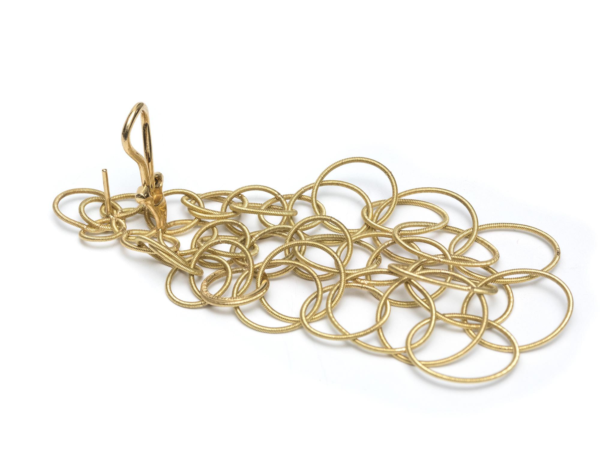 Women's Buccellati Hawaii 18k Earrings For Sale