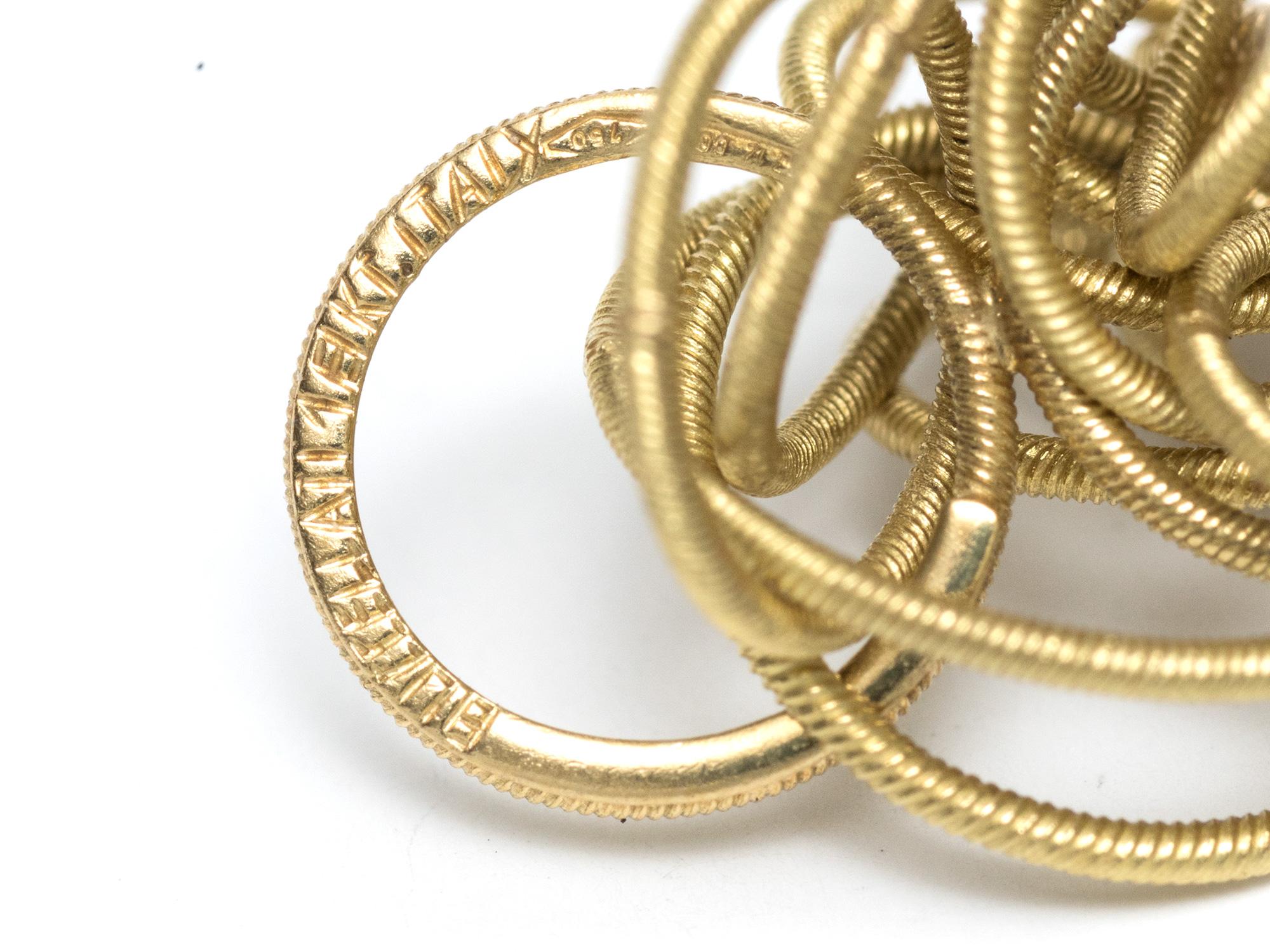 Buccellati Hawaii 18k Earrings For Sale 2