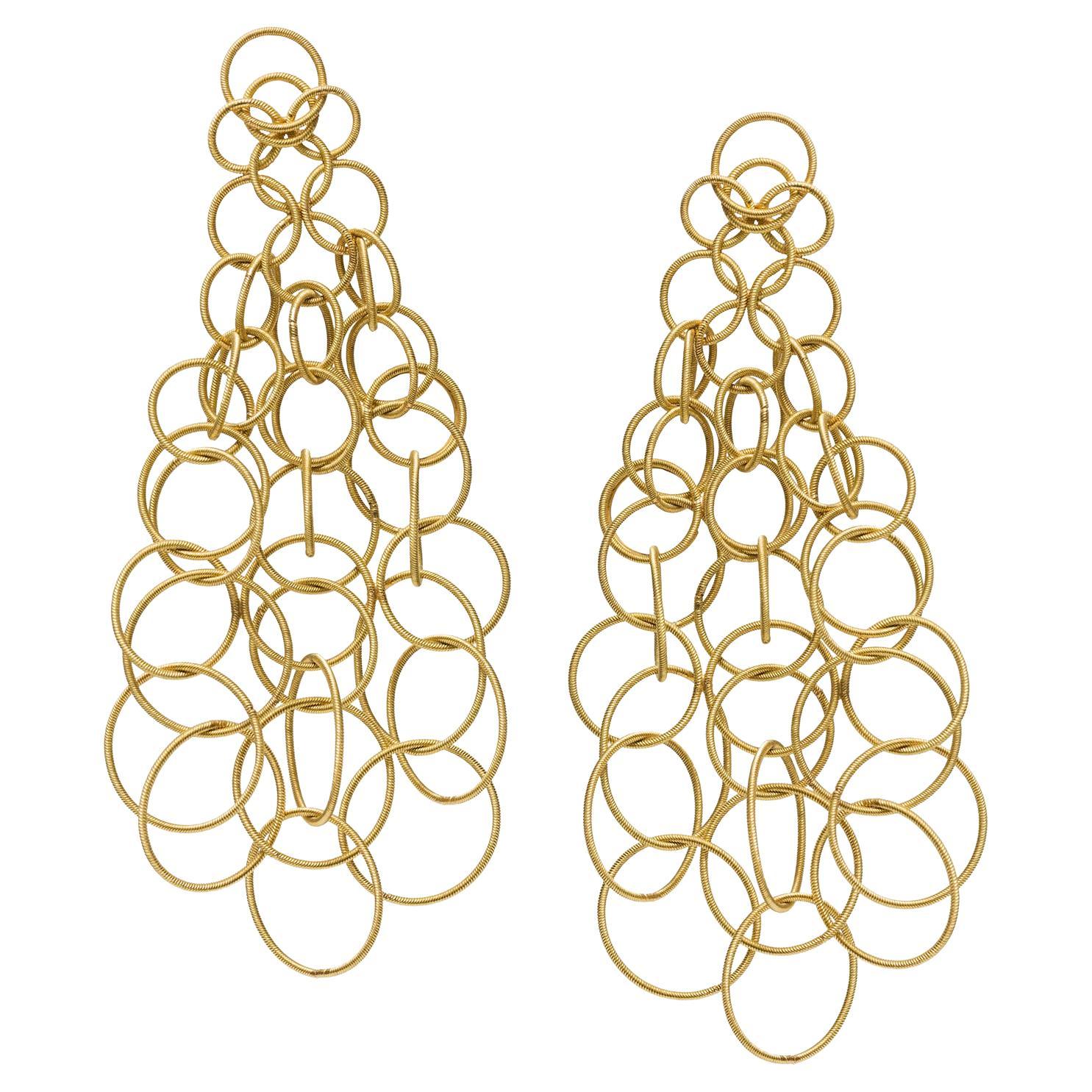 Buccellati Hawaii-Ohrringe aus 18 Karat