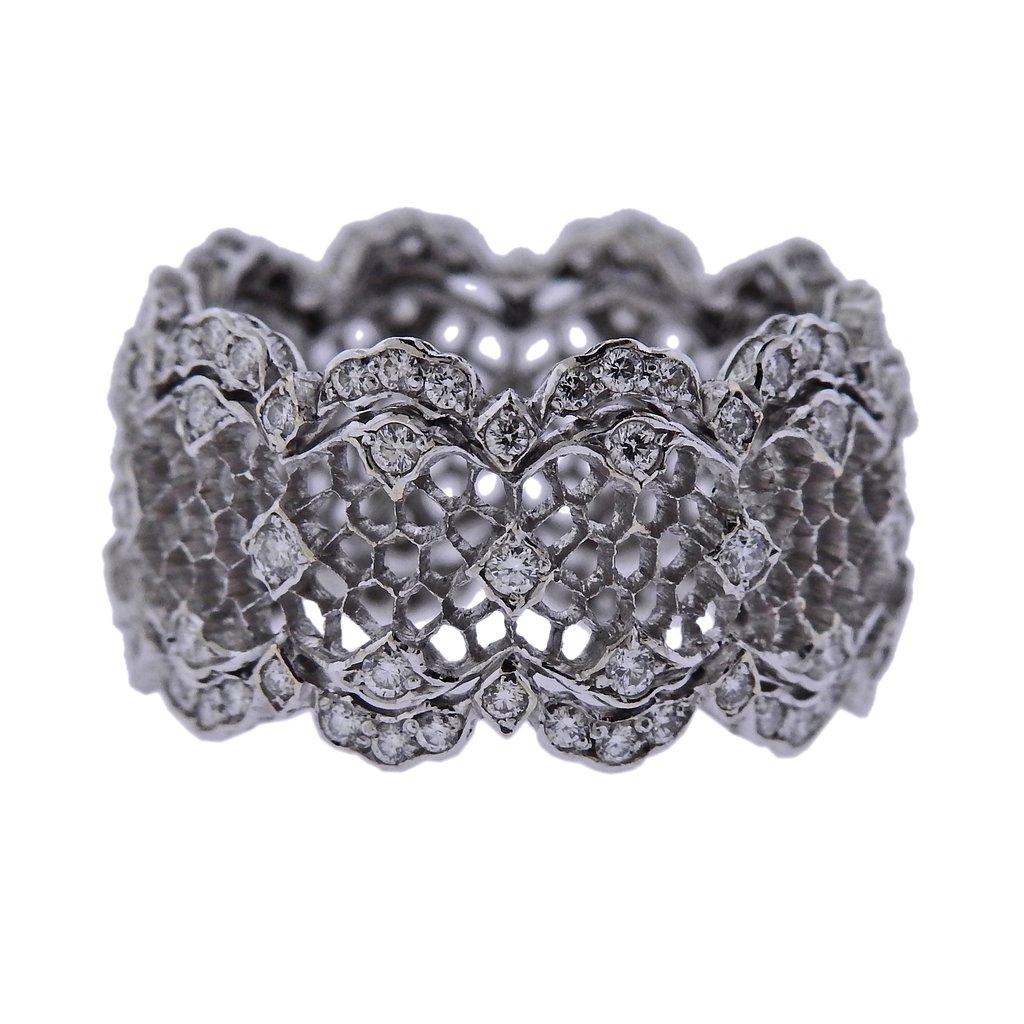 buccellati honeycomb ring
