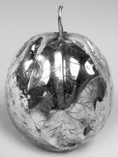 Buccellati Italian Modern Sterling Silver Figural Fruit Orange Lighter