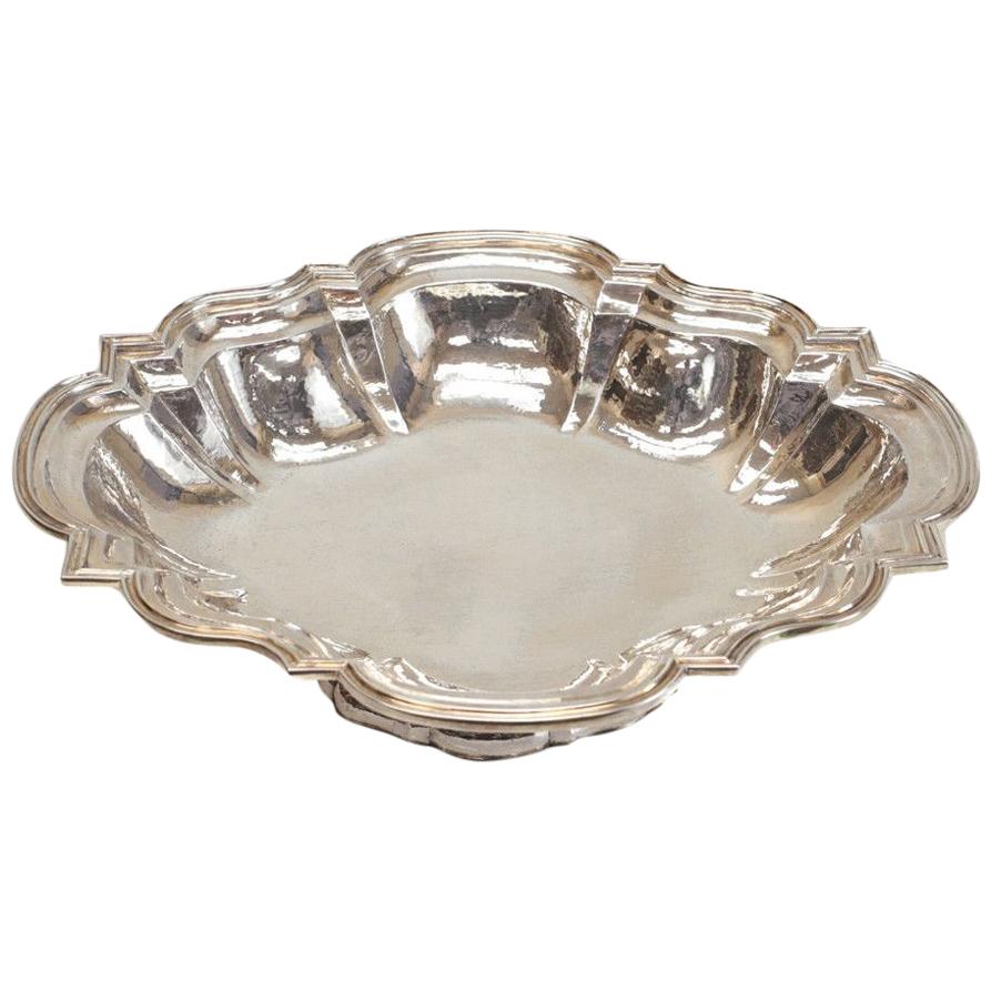 Buccellati Italian Sterling Silver Centrepiece Bowl Crafted by Vitali Bruno For Sale