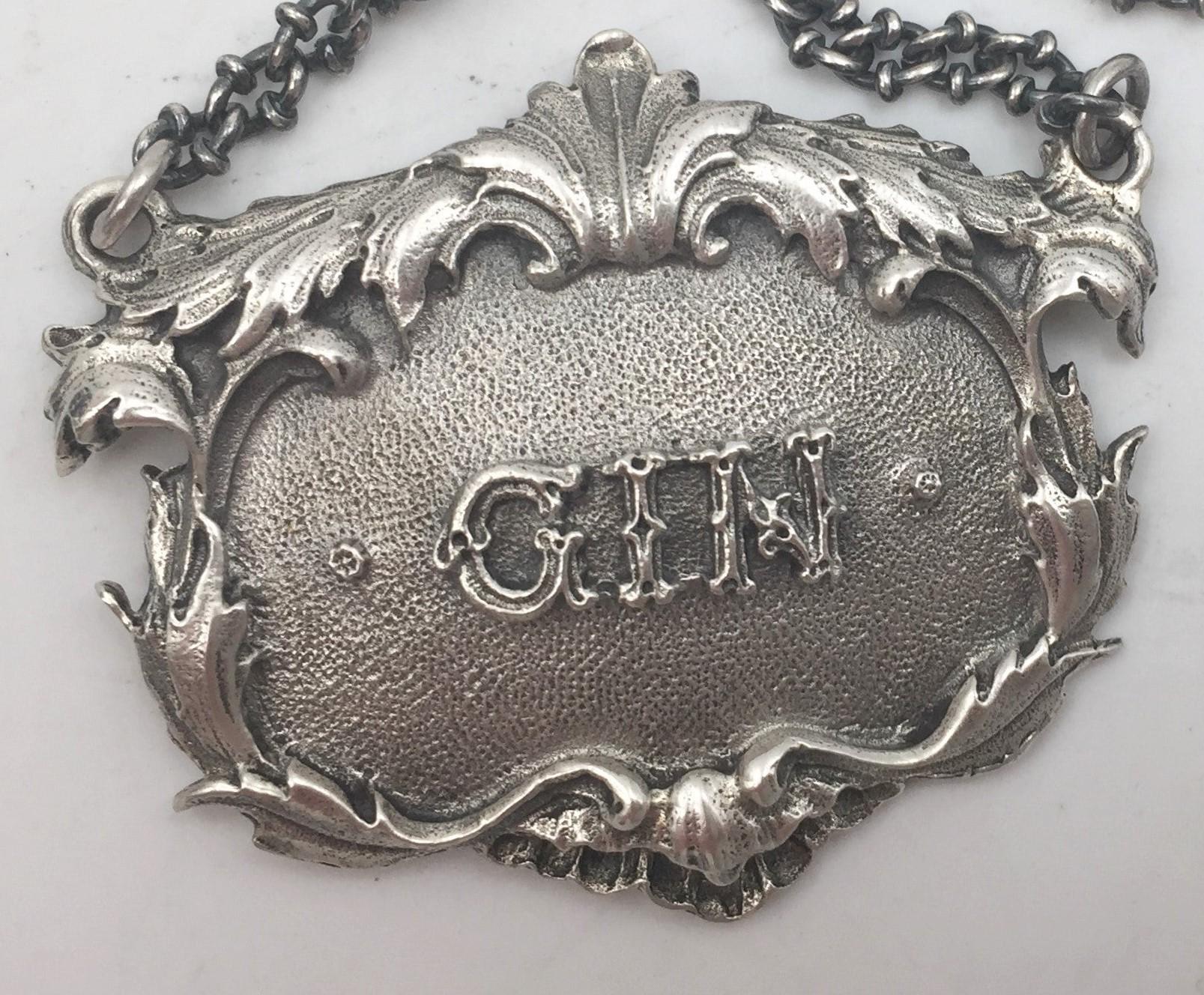 Buccellati Italian Sterling Silver Gin Claret Bar Jug Label In Good Condition In New York, NY