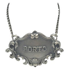 Buccellati Italian Sterling Silver Porto Claret Bar Jug Label