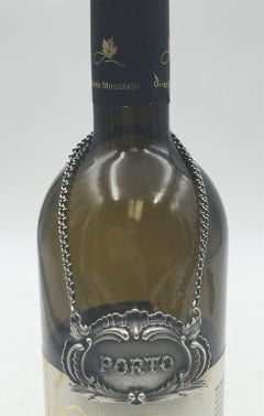 Buccellati Italian Sterling Silver Porto Claret Bar Jug Label
