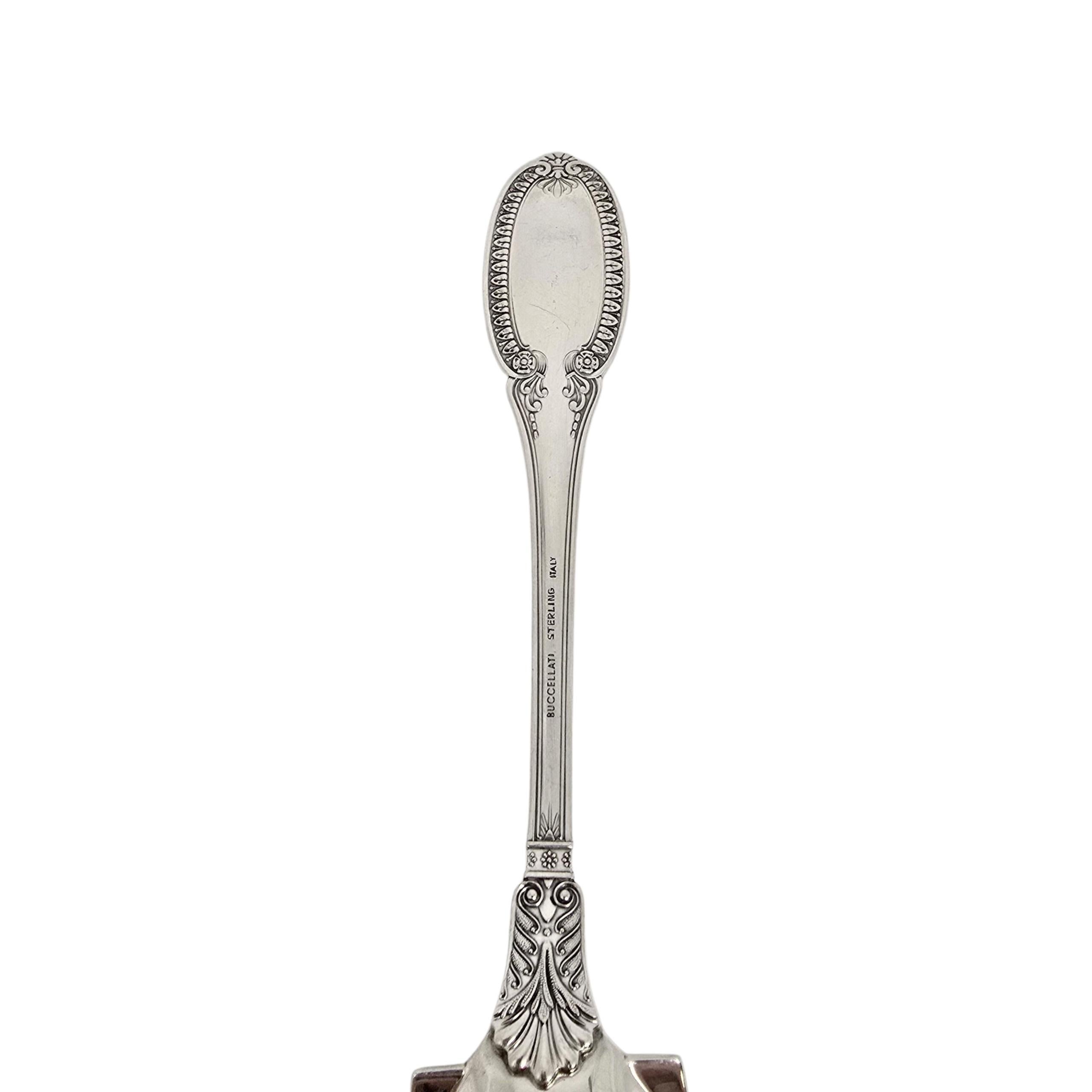 Buccellati Italia Plata de Ley Cuchara perforada para servir guisantes #23333 en venta 2