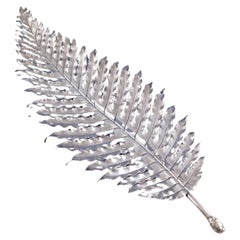 Buccellati - Coppa a forma di foglia grande in argento sterling