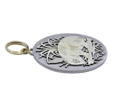 Buccellati Large Rabbit Gold Silver Pendant