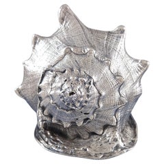 Buccellati - Grand coquillage monté en argent sterling