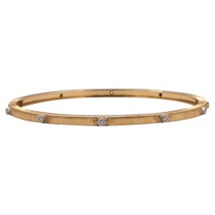 Buccellati 'Macri Classica' Yellow Gold Diamond Bracelet