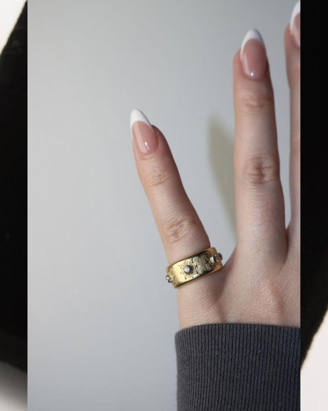Anello con diamanti Macri di Gianmaria Buccellati in oro giallo 18 carati Sz 4.5 in vendita 8