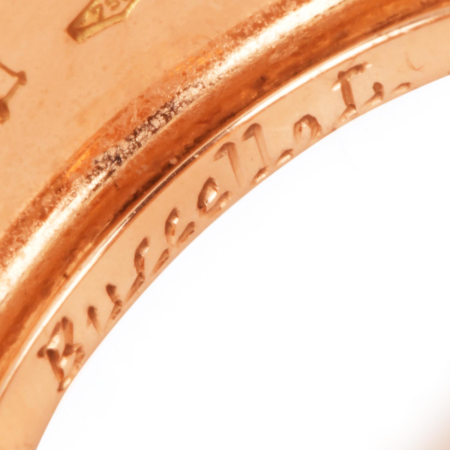 Anello Macri Eternelle in oro 18 carati con diamante in vendita 1