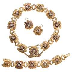Buccellati, Mario Jewelry Suite, 27 Carats, $450k Evaluation, His Masterpiece