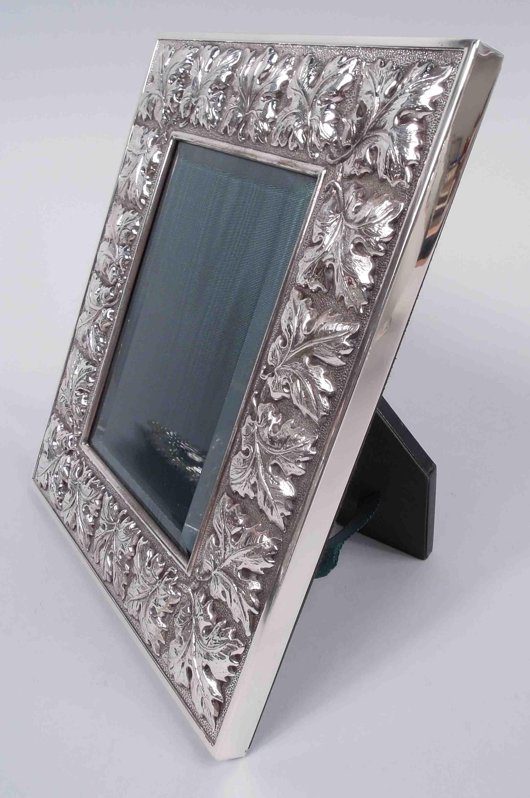 Neoclassical Revival Buccellati Modern Classical Sterling Silver Picture Frame