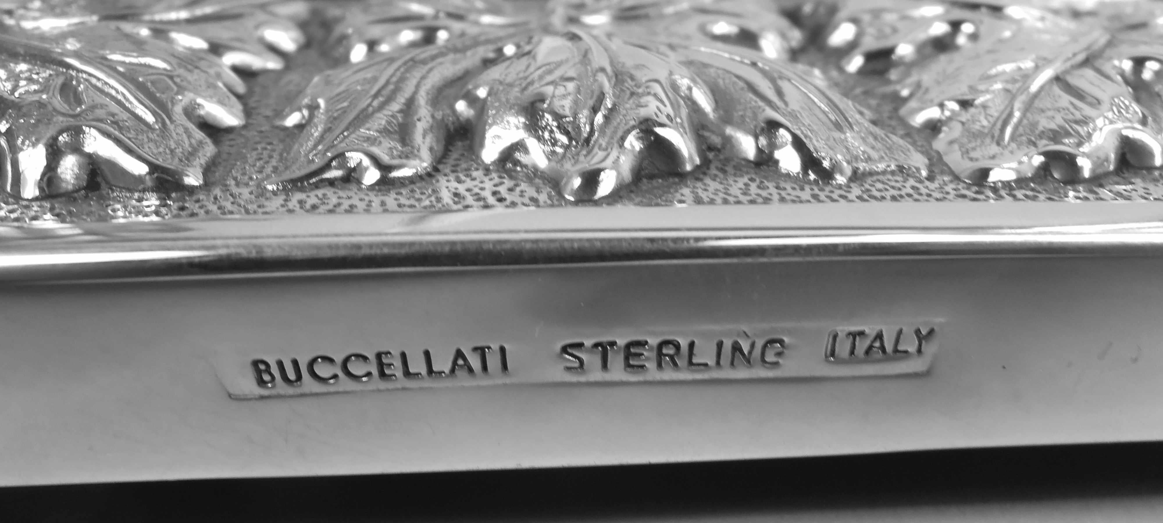 Buccellati Modern Classical Sterling Silver Picture Frame 1