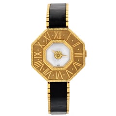 Buccellati Oktachron 18k Yellow Gold Quartz Watch
