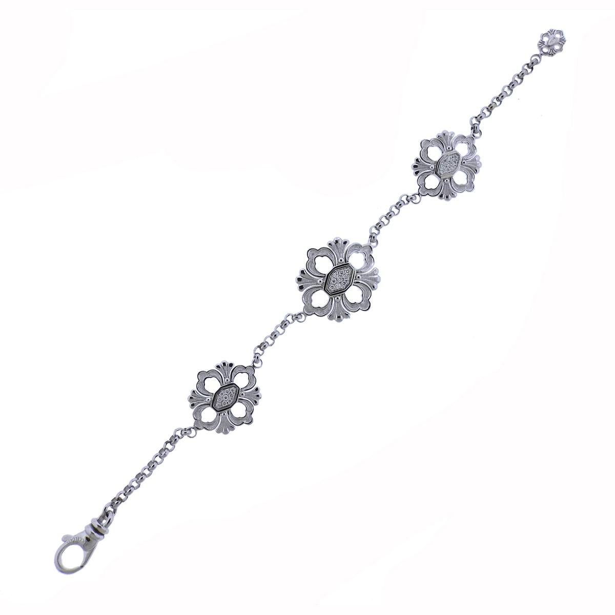 Buccellati Opera Diamond Gold Bracelet
