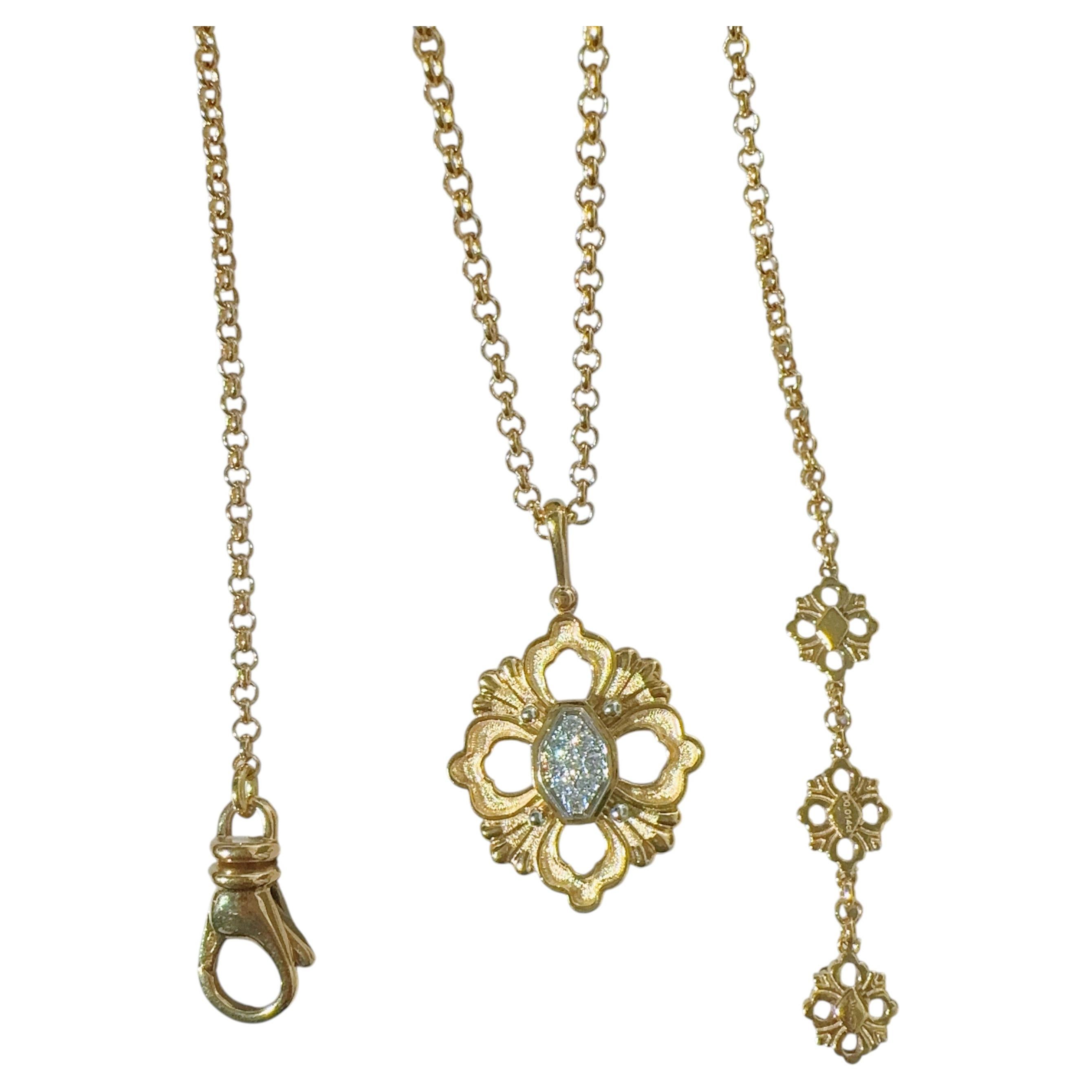 Pre-owned Buccellati Opera Gold Necklace In Multiple