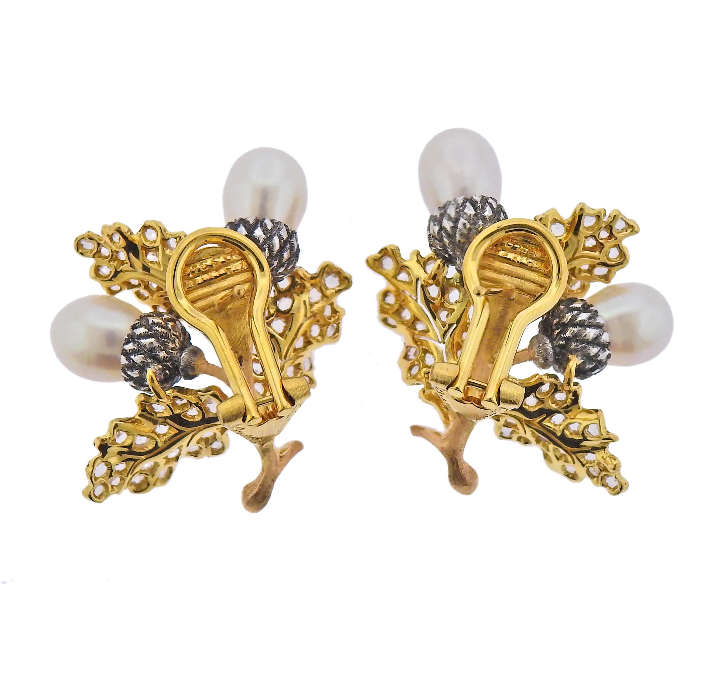 vintage buccellati earrings