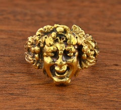 Buccellati Rare Art Deco Dionysus 18 KT Ring