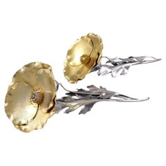 Buccellati - Salt And Pepper Shaker In Sterling Silver And Gilt