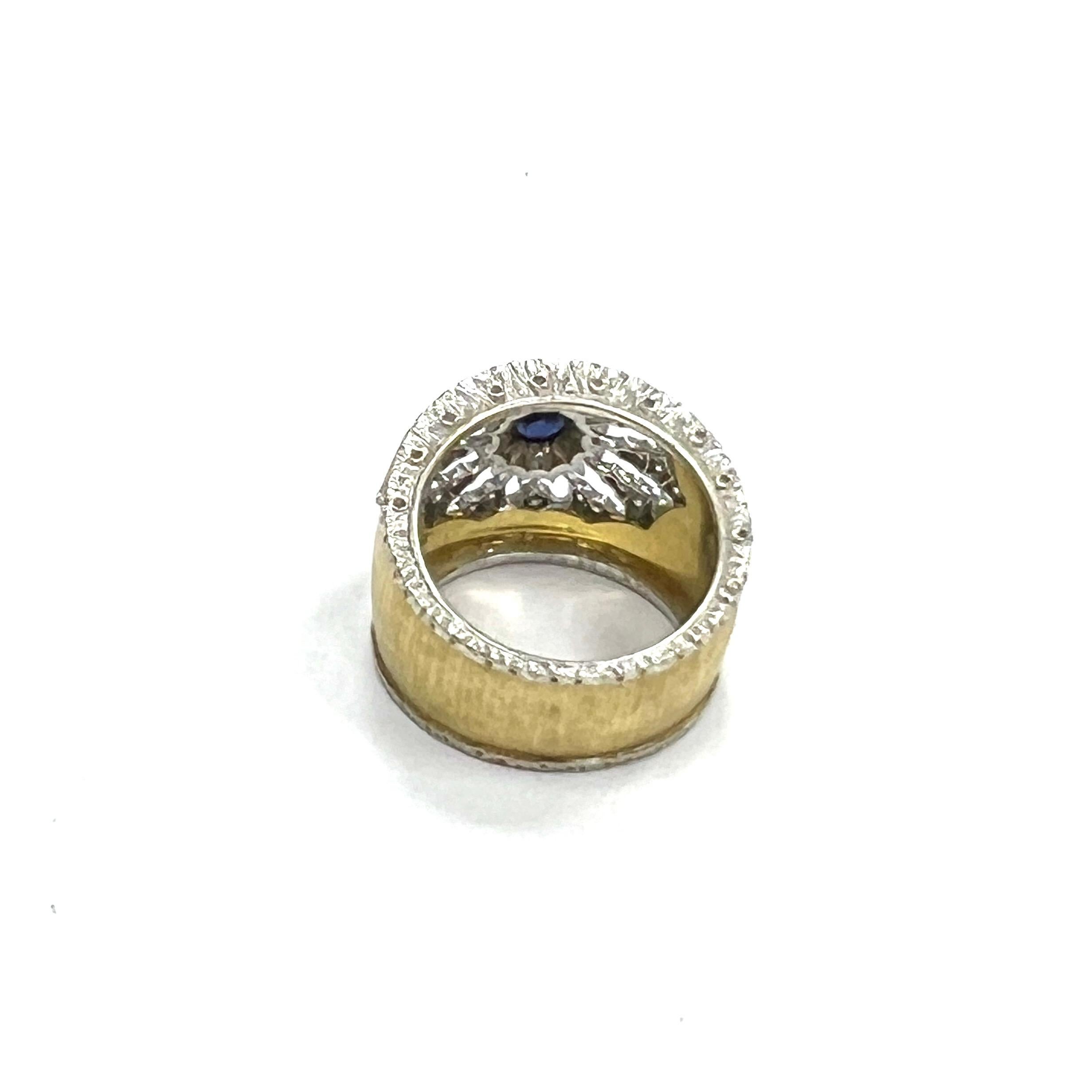 buccellati sapphire ring