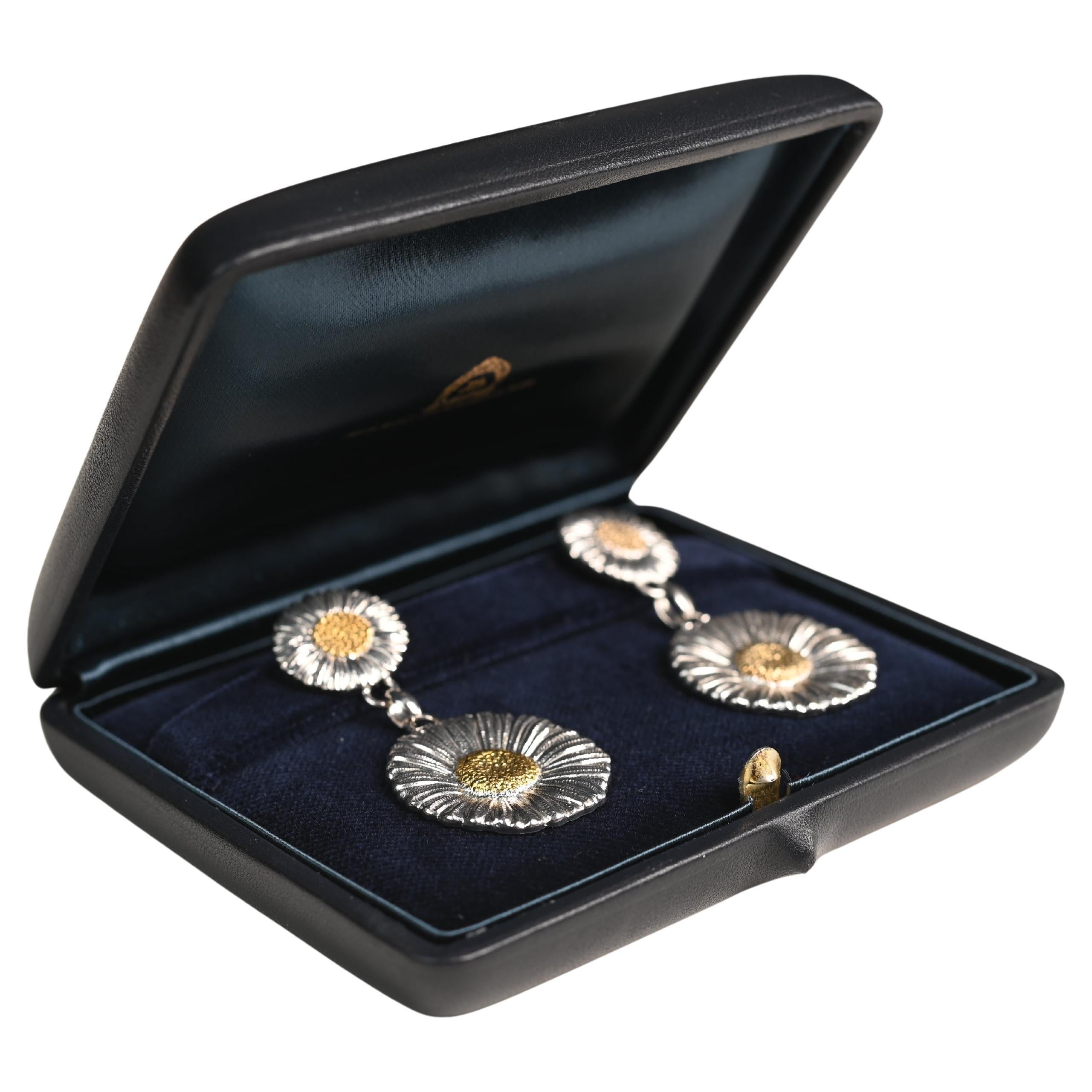 Buccellati  Silver and 14k Yellow Gold Earrings, 14K Yellow Gold, Italy