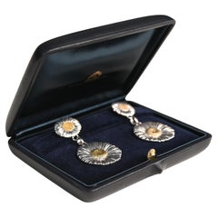 Buccellati  Silver and 14k Yellow Gold Earrings, 14K Yellow Gold, Italy