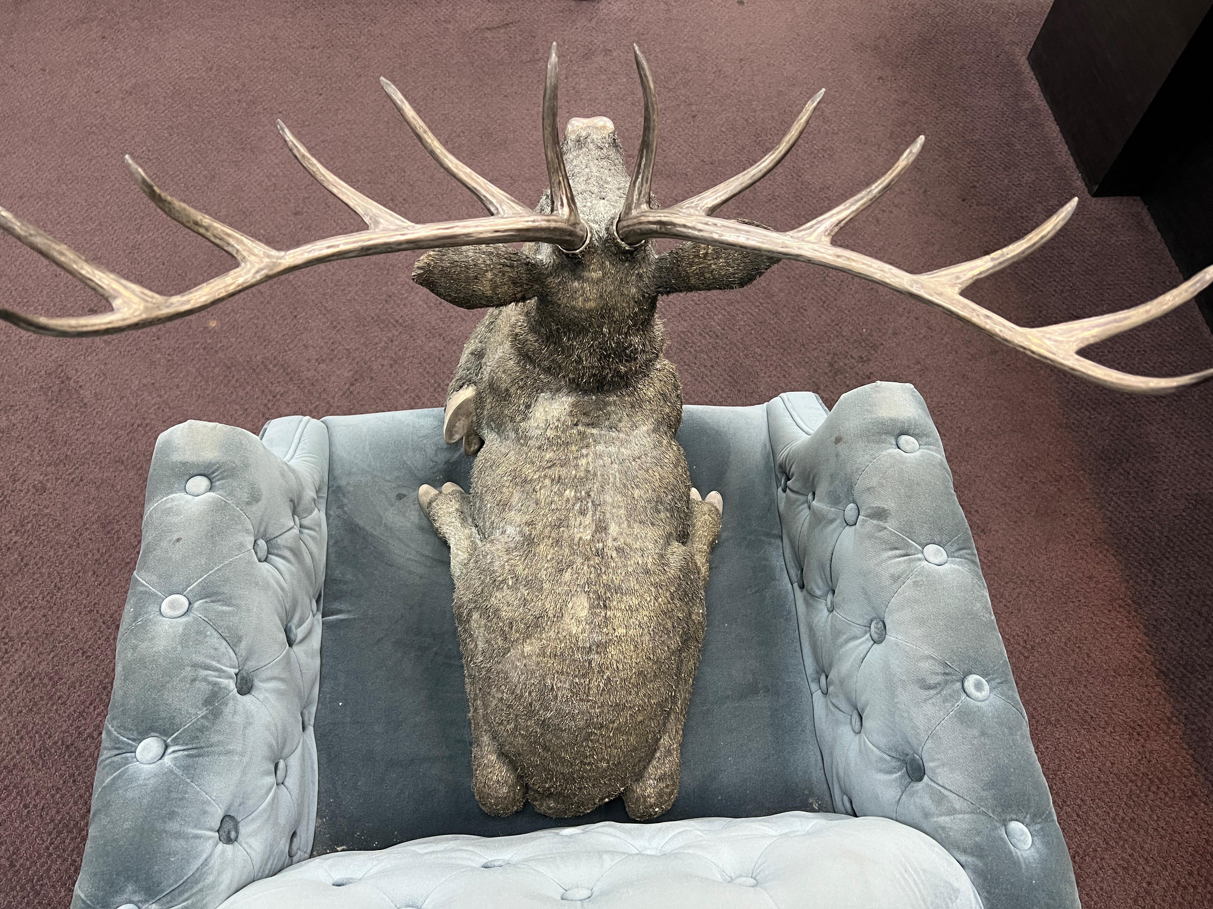 Buccellati Silver Deer Statue For Sale 2
