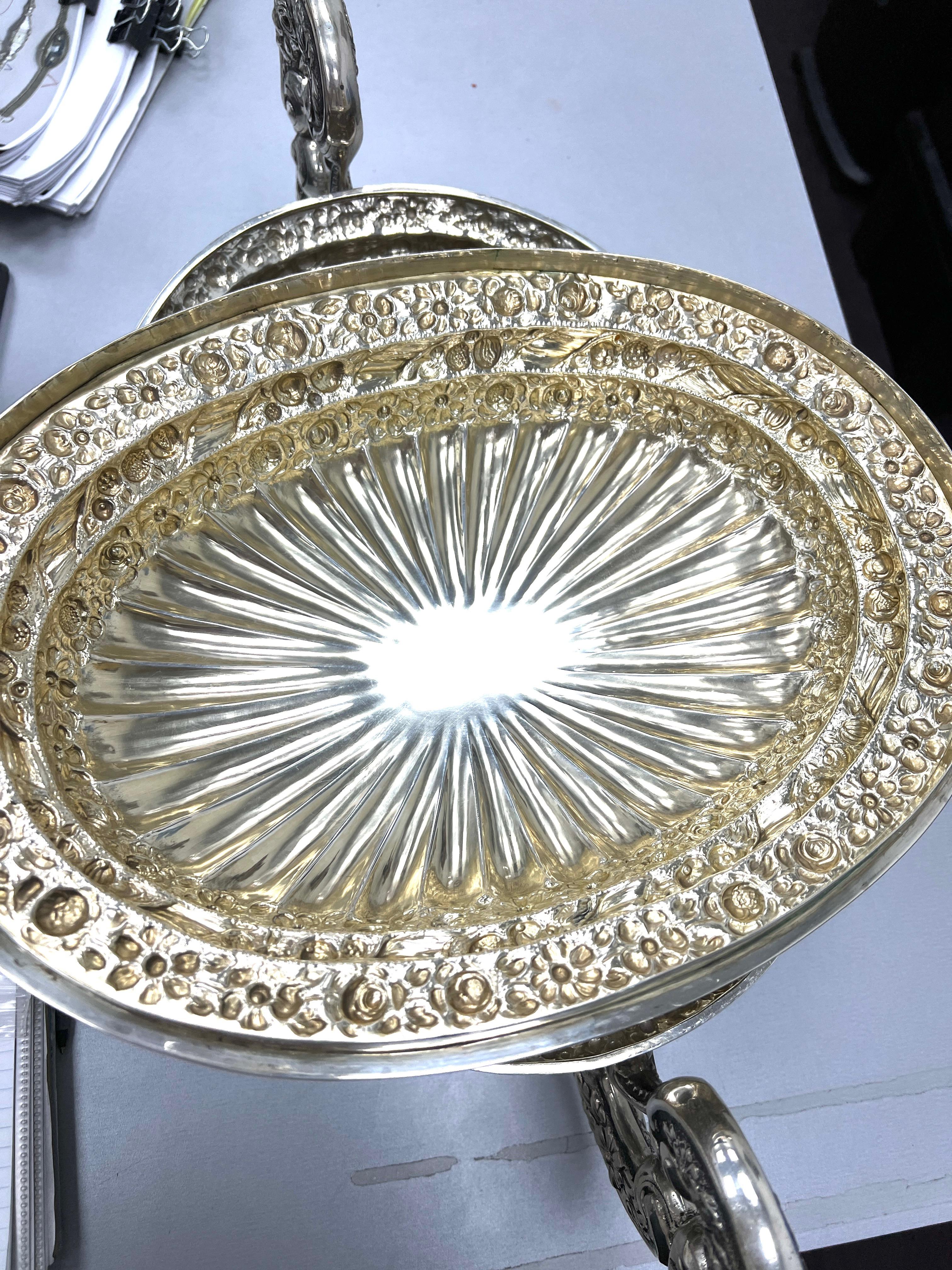 Buccellati Silver Double Handle Bowl For Sale 3