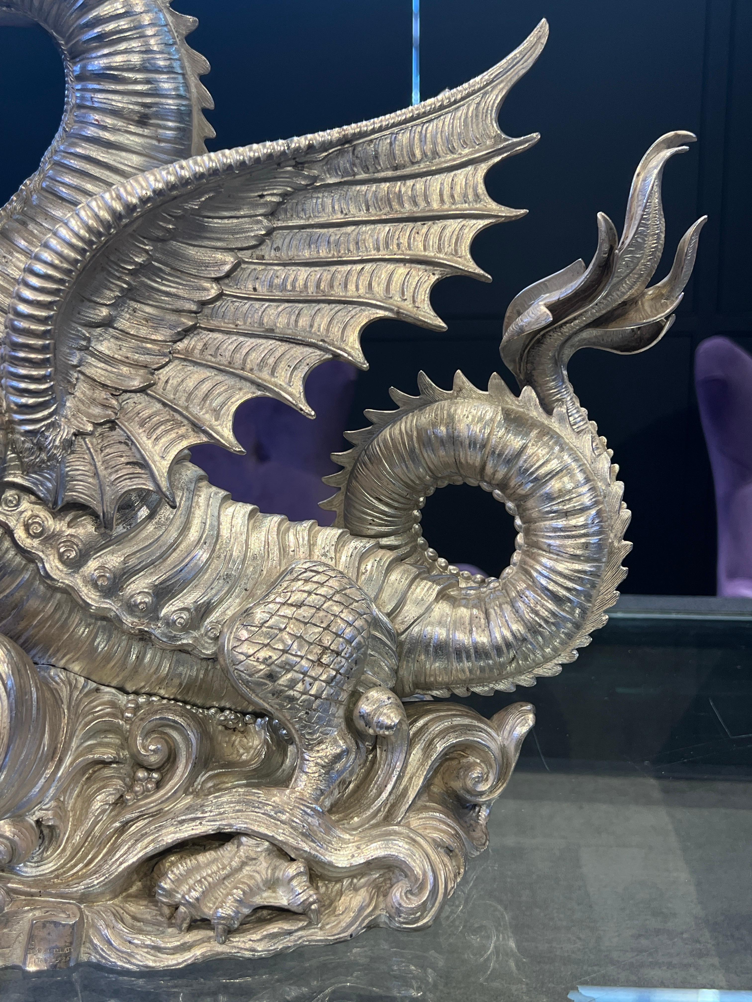 Drago d'argento Buccellati in vendita 8