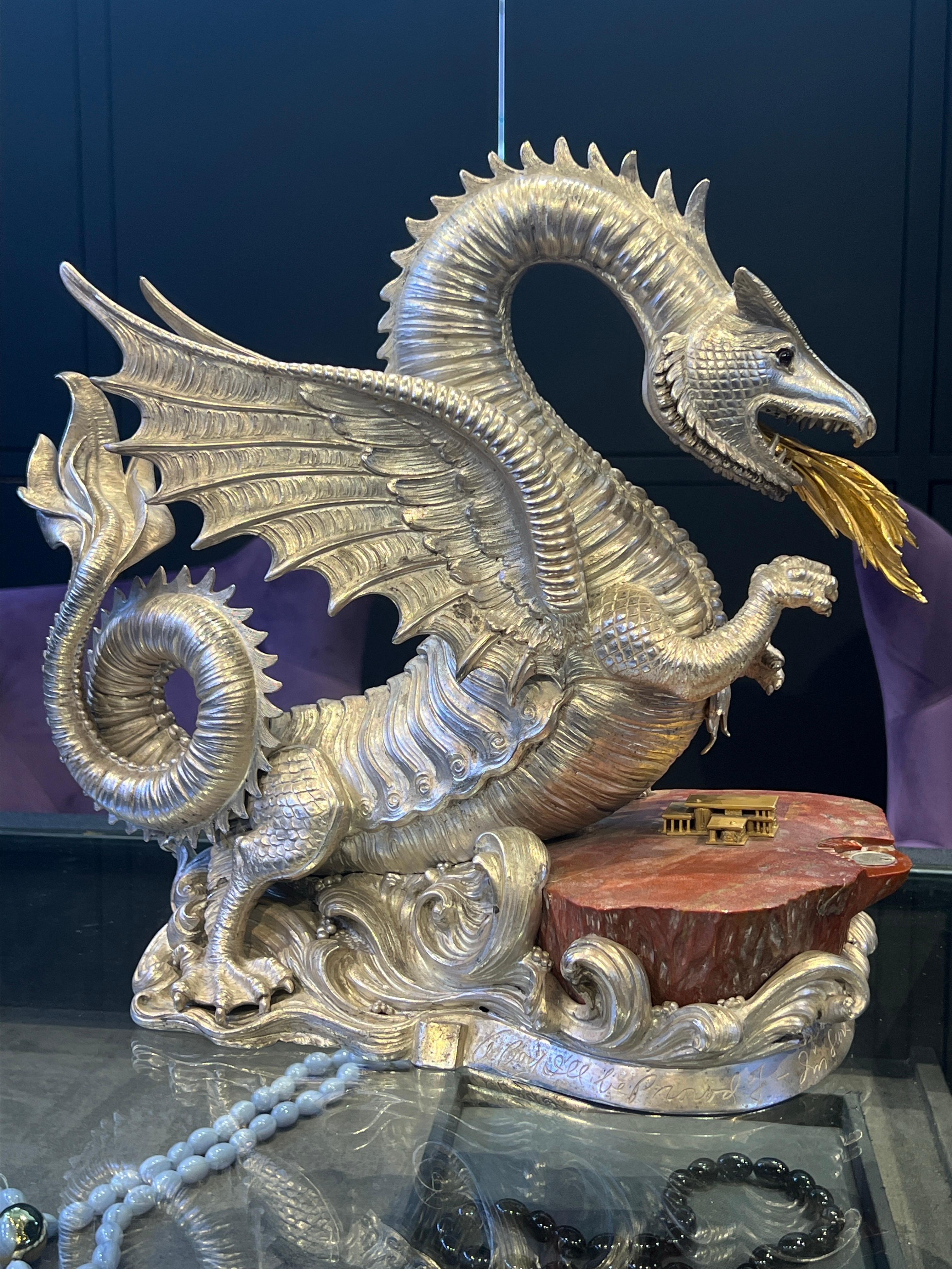 Drago d'argento Buccellati in vendita 9